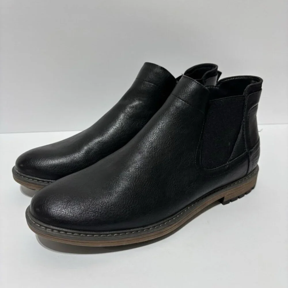B52 By Bullboxer Men’s Black Boots, Size 12 M